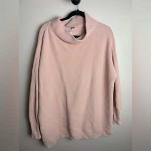 Free People Pink ottoman Sweater L